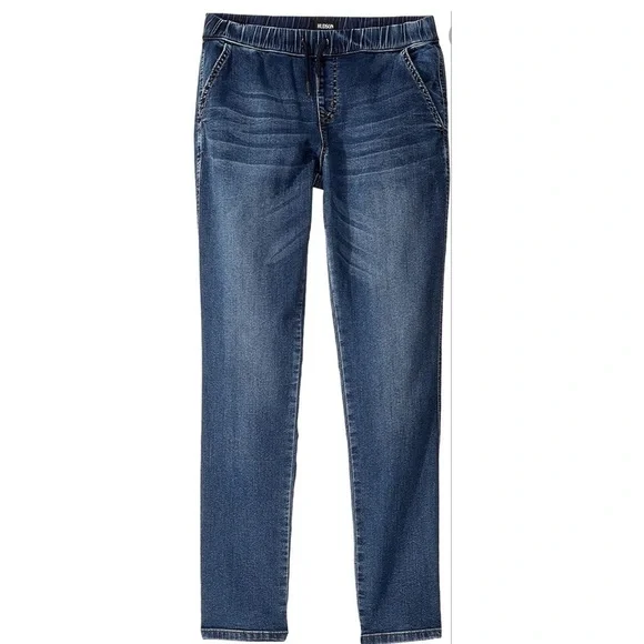 Hudson Boys Seth Jogger Jeans in Indigo Rinse Medium - Picture 1 of 8